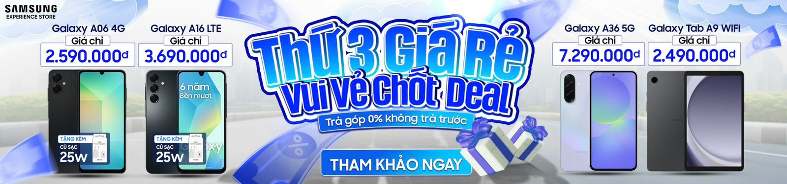 Thứ 3 giá rẻ